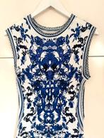 Bodyflirt lavendelblauw witte jurk mt 36/38 chcs NIEUW, Blauw, Nieuw, Ophalen of Verzenden, Maat 36 (S)