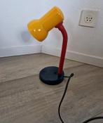 Bureaulamp lamp vintage retro memphis milano style geel, Huis en Inrichting, Lampen | Tafellampen, Ophalen of Verzenden, Zo goed als nieuw