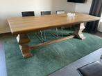 Klooster tafel, Ophalen, Eikenhout, 50 tot 100 cm, Zo goed als nieuw