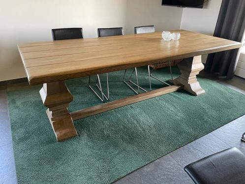 Klooster tafel, Huis en Inrichting, Tafels | Eettafels, Zo goed als nieuw, 50 tot 100 cm, Vijf personen of meer, Rechthoekig, Eikenhout