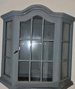 Hangend vitrinekastje, Huis en Inrichting, Kasten | Vitrinekasten, Ophalen, Gebruikt, 50 tot 100 cm, Minder dan 25 cm