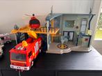 Brandweerman Sam kazerne, Kinderen en Baby's, Speelgoed | Speelgoedvoertuigen, Zo goed als nieuw, Ophalen
