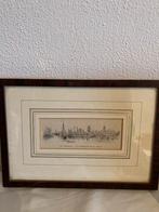 Ets van Schiedam door Maxime Lalanne (1827-1886), Ophalen of Verzenden