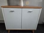 Wastafel meubel Lidl wit/hout, Huis en Inrichting, Badkamer | Badkamermeubels, Ophalen, 50 tot 100 cm, Zo goed als nieuw, Minder dan 100 cm