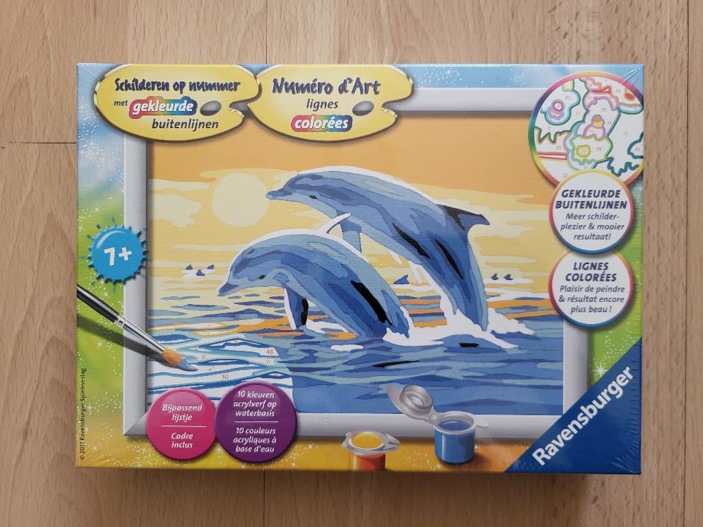 Schilderen op nummer Ravensburger NIEUW!, Hobby en Vrije tijd, Schilderen, Ophalen, Nieuw, Schilderen op nummer