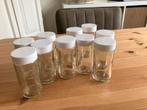 Kruidenpotjes, 10 stuks., Ophalen of Verzenden, Gebruikt, Glas, Pot, Bus of Blik