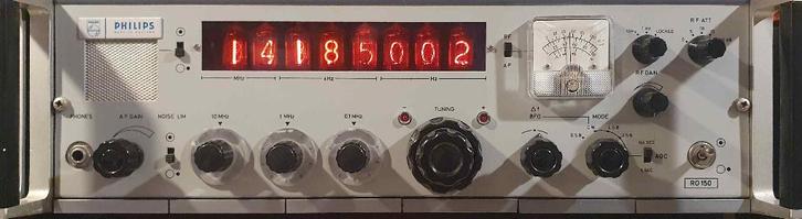 Philips HF communicatieontvanger type RO150, Telecommunicatie, Zenders en Ontvangers, Gebruikt, Ontvanger, Ophalen