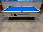9ft leistenen pooltafel, 291x163, muntinworp en afdekplaat, Ophalen, Zo goed als nieuw, Pooltafel