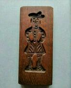 Speculaasplank,Zwarte Piet,man,Piet,hout,20x8x2 cm,Sint, Ophalen of Verzenden
