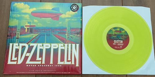 Led Zeppelin - Motor Speedway 1969 lp / Ltd yellow vinyl, Cd's en Dvd's, Vinyl | Rock, Zo goed als nieuw, Poprock, 12 inch, Ophalen of Verzenden