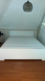 Ikea bed 200x180 cm, Ophalen, Eenpersoons, Wit, Zo goed als nieuw