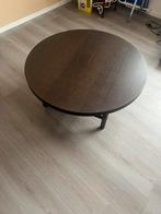 Leuke  stevige  salontafel   Rond, Ophalen, 100 tot 150 cm, 50 tot 100 cm, Zo goed als nieuw