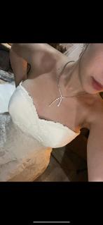 Bruidsjurk met kant maat 36/38, Kleding | Dames, Trouwkleding en Trouwaccessoires, Trouwjurk, Wit, Ophalen of Verzenden, Onbekend