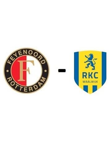 Feyenoord - RKC 2x ticket vak W2 beschikbaar voor biedingen