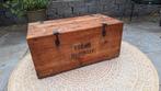 Oude houten kist, Huis en Inrichting, Woonaccessoires | Kisten, Ophalen, Gebruikt, Minder dan 50 cm, Minder dan 50 cm