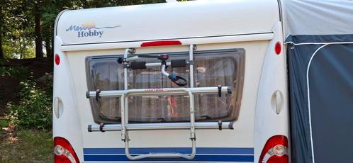 Fietsendrager Fiamma Carry-Bike Hobby Caravan, Caravans en Kamperen, Caravan accessoires, Zo goed als nieuw, Ophalen