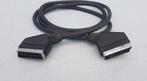Scartkabel - 2x Scart aansluiting, Ophalen of Verzenden, Zo goed als nieuw, Minder dan 2 meter, Scartkabel