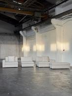 Linteloo Mauro Ecru | Boucle (NIEUWSTAAT), Huis en Inrichting, Banken | Bankstellen, 300 cm of meer, Ophalen of Verzenden, Zo goed als nieuw