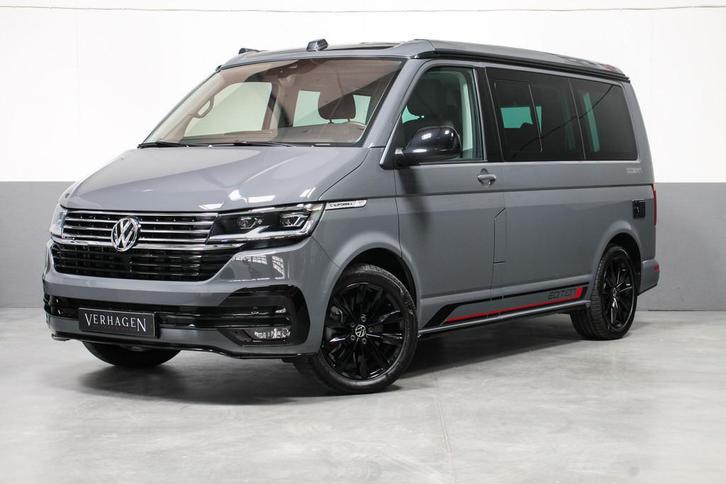 Volkswagen T6.1 Californa Ocean Edition 4motion DSG 204pk El, Caravans en Kamperen, Campers, tot en met 4, Buscamper of Camperbus