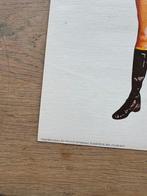 BP Pin Up oude reclame poster, Reclamebord, Gebruikt, ., Ophalen of Verzenden