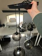 Partij luxe smoke glas lampen. Inclusief LSC lampen, Ophalen, Zo goed als nieuw, Glas, Minder dan 50 cm