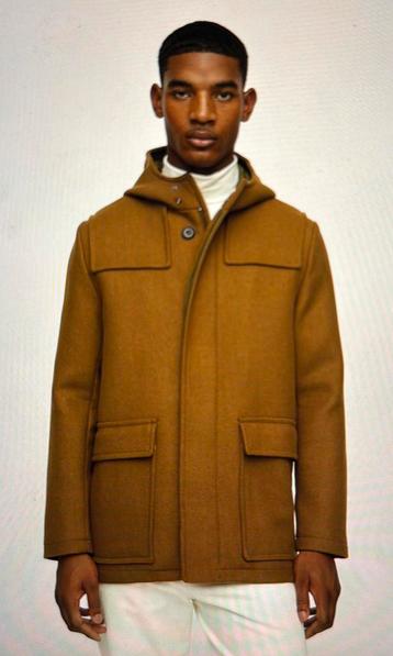 Mango Hooded wool coat - Size S beschikbaar voor biedingen