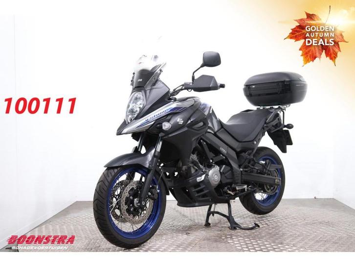 Suzuki DL 650 V-Strom ABS Topkoffer 23.650 km! (bj 2021), Motoren, Motoren | Schademotoren, Sport, Suzuki, meer dan 35 kW, ABS