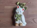 Prachtige Zeldzame Vintage Poes Puddingvorm Tegel van THUN, Verzamelen, Beelden en Beeldjes, Verzenden, Gebruikt, Dier