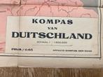 Duitsland kaart 1939 - Historische landkaart, Boeken, Atlassen en Landkaarten, Gelezen, Ophalen of Verzenden, Landkaart, Duitsland
