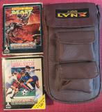 Atari Lynx 2 met opbergtas en 3 games, Ophalen of Verzenden, Zo goed als nieuw, Zonder controller, Atari Lynx