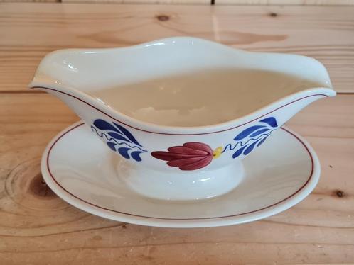 Boerenbont Boch Juskom met schaal Sphinx Holland by Boch, Huis en Inrichting, Keuken | Servies, Zo goed als nieuw, Schaal of Schalen