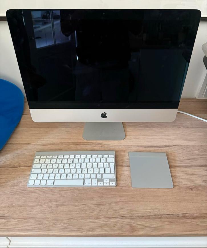 Apple iMac 21.5”, Computers en Software, Apple Desktops, Gebruikt, iMac, HDD en SSD, 2 tot 3 Ghz, 8 GB, Ophalen