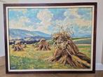 Vintage schilderij Léon Cilissen – Olieverf op paneel (1967), Antiek en Kunst, Ophalen