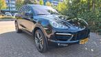 Porsche Cayenne 4.8 Turbo Tiptronic S 2010 Zwart, Auto's, Porsche, Automaat, Cayenne, 501 pk, Leder