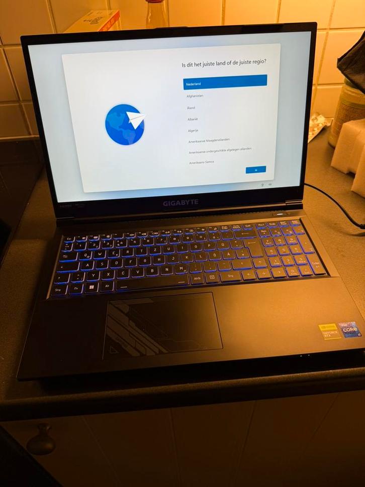Gigabyte i7 13620h rtx game laptop met garantie, Computers en Software, Windows Laptops, Zo goed als nieuw, 16 inch, SSD, 4 Ghz of meer