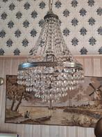 Vintage Kristallen Kroonluchter, Ophalen of Verzenden, Gebruikt, Glas, Vintage