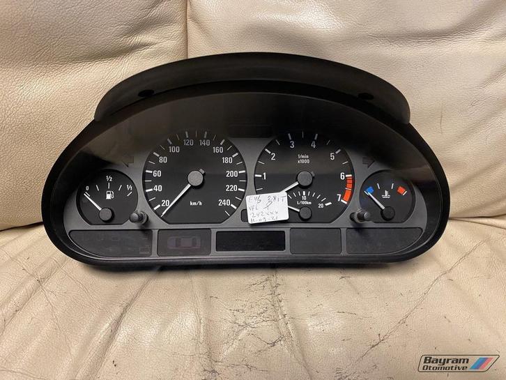 Bmw E46 Tellerbak sedan touring tacho km teller 3-serie, Auto-onderdelen, Dashboard en Schakelaars, BMW, Gebruikt, Ophalen of Verzenden