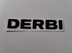 Derbi logo vinyl sticker, Auto diversen, Verzenden