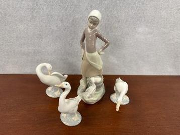 Lladro Ganzenhoedster - Handgemaakt Spanje beschikbaar voor biedingen