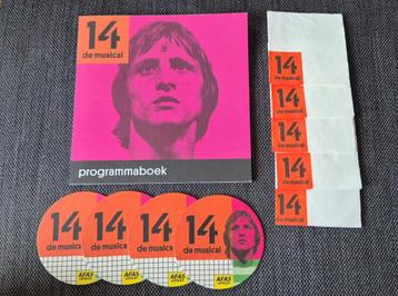 Programma boek 14 de musical Johan Cruyff  beschikbaar voor biedingen