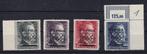 X220B) 1945 Duits lokaal Pirna 4 x hoge wrd opdruk geen gar, Ophalen of Verzenden, Duitse Keizerrijk, Postfris