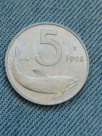 Italië 5 Lire 1998, Italië, Losse munt, Verzenden