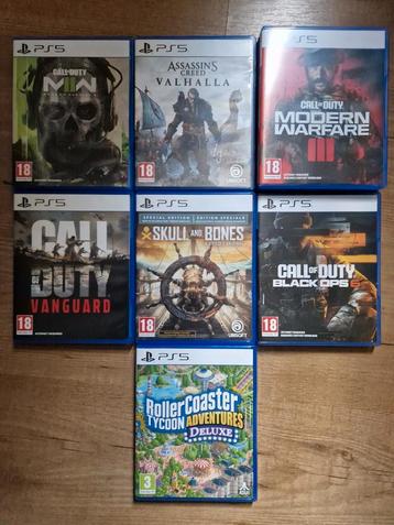 Diverse PS5 games beschikbaar voor biedingen