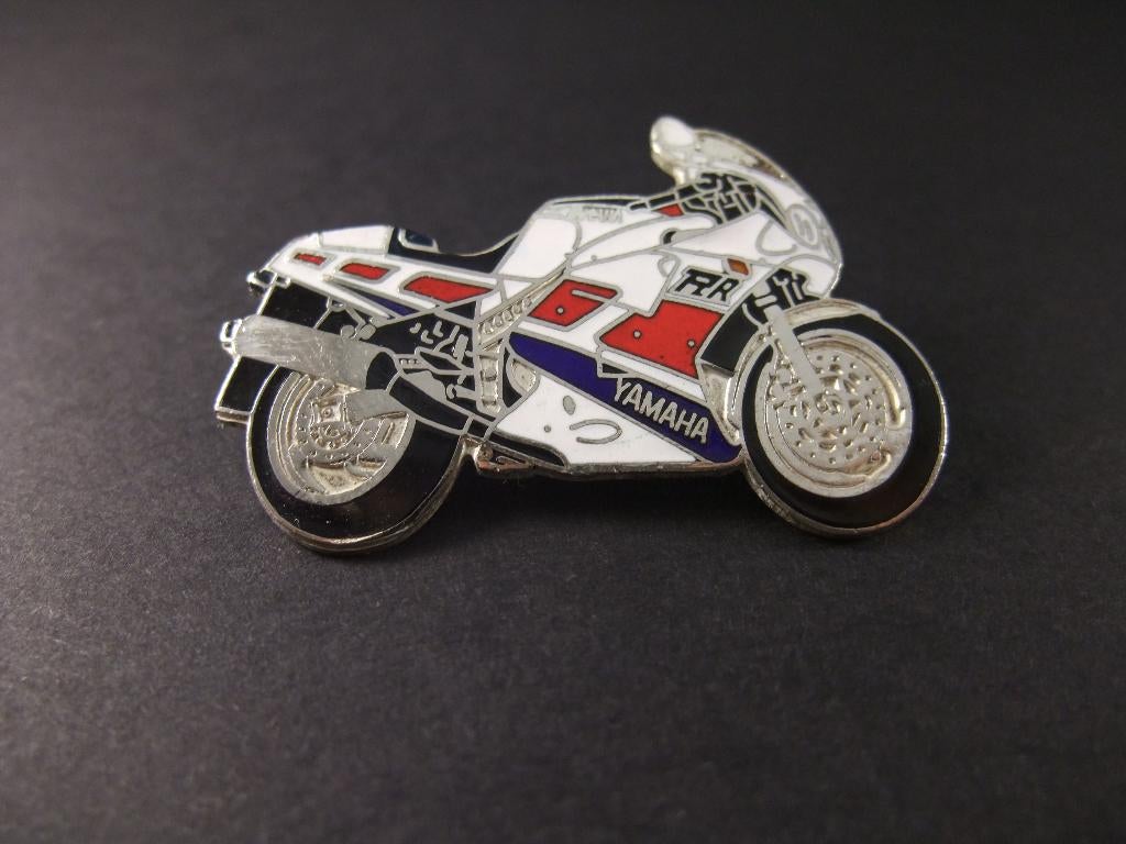 Yamaha FZR1000 sportmotorfiets jaren 90, emaille pin, Ophalen of Verzenden, Gebruikt, Overige onderwerpen