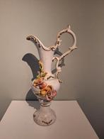 Italiaanse brocante kan met bloemen, Antiek en Kunst, Curiosa en Brocante, Ophalen