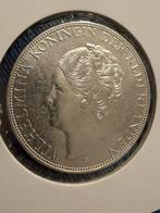 Topkwaliteit grof haar 1938, Verzenden, Zilver, Koningin Wilhelmina, Losse munt