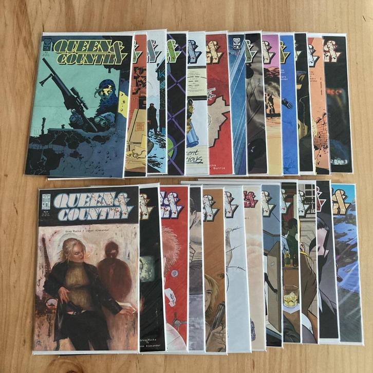 Queen & Country #1 - #25 (Oni Press), Boeken, Strips | Comics, Gelezen, Meerdere comics, Amerika, Ophalen of Verzenden