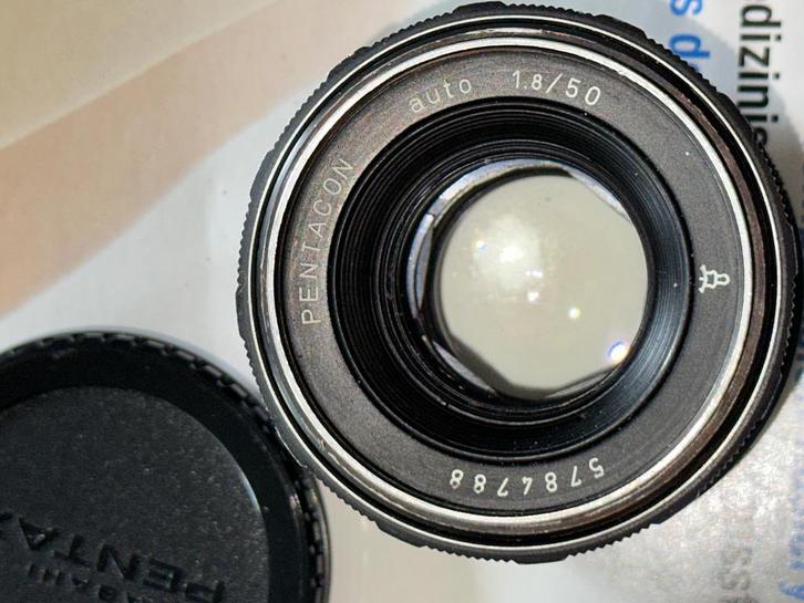 Pentacon auto 50mm 1:1.8 M42 vatting/mount izgst, Verzamelen, Fotografica en Filmapparatuur, Lens of Lenzen, 1960 tot 1980, Ophalen