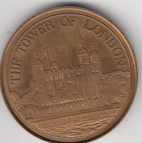 S19-PEN-0055 United Kingdom London Tower 1078-1978, Postzegels en Munten, Penningen en Medailles, Overige materialen, Buitenland