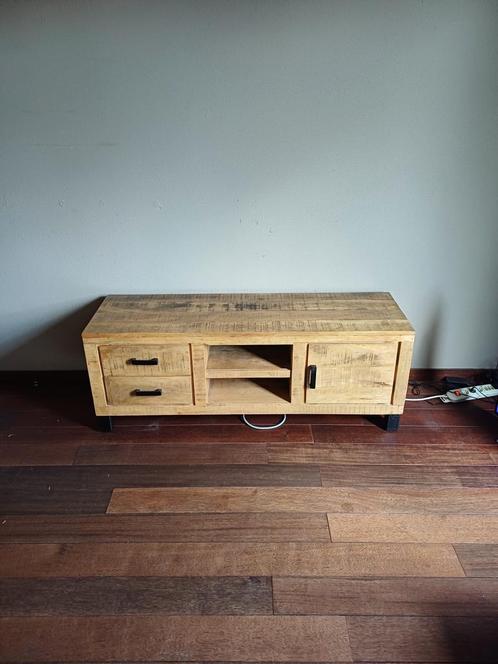 Industrieel set, Huis en Inrichting, Kasten | Televisiemeubels, Gebruikt, Minder dan 100 cm, 100 tot 150 cm, 25 tot 50 cm, Teakhout